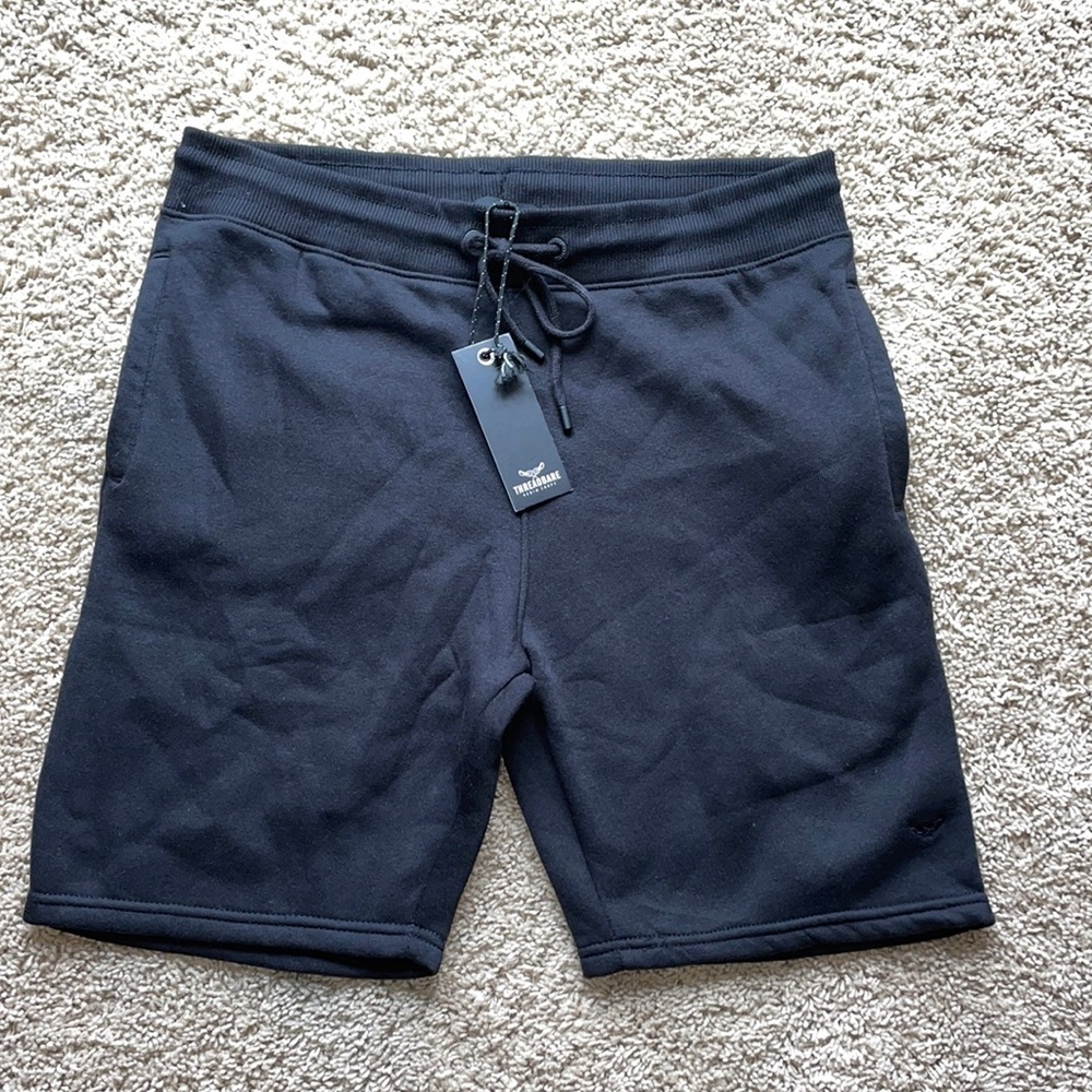 Threadbare Black Comfy Shorts